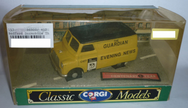 Corgi Classic 96900 Bedford Dormobile Kasten The Guardian Evening News ca. 1:43