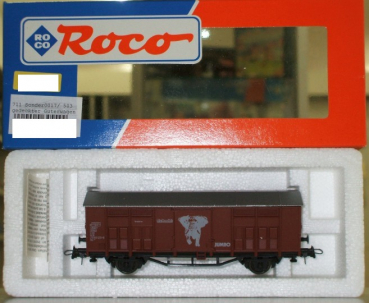 Roco gedeckter Güterwagen "Jumbo" 2-achsig 1:87 Spur H0