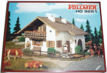 Vollmer 9251 Haus Chalet "Wiesengrund" Bausatz 1:87 Spur H0